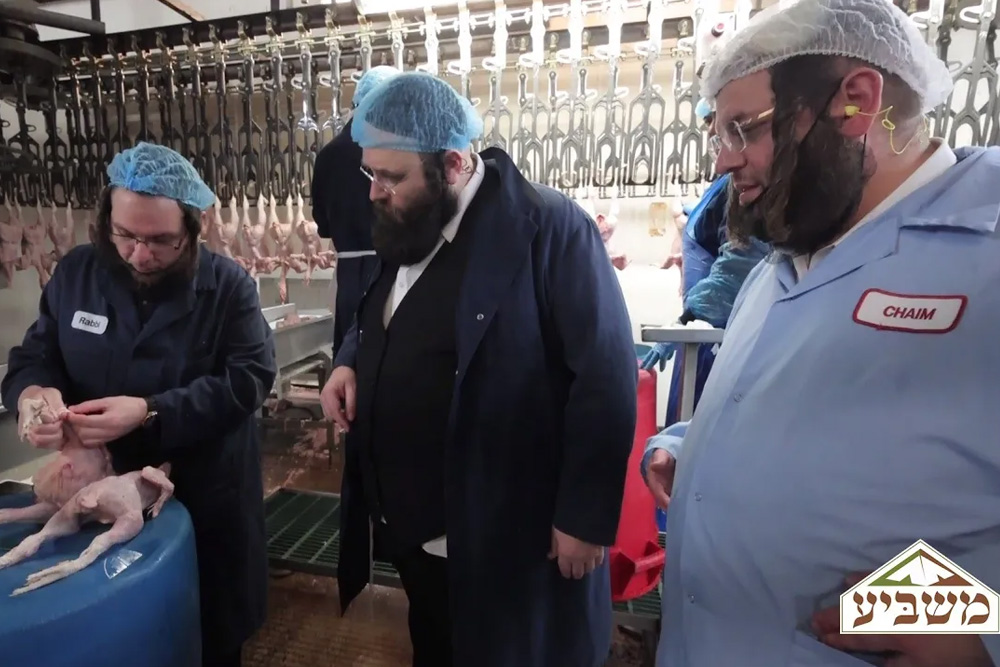 Masbia's Sender Rapoport, In Mesorah Plant, Buying 3 Meat Trailers For Poor Families For Passover